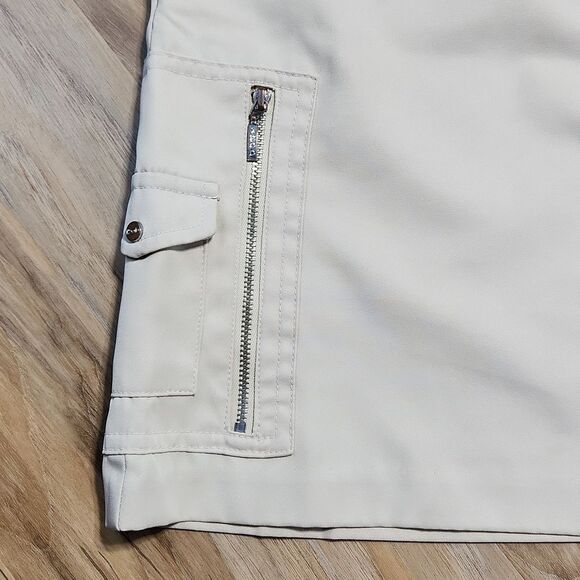 🔺️Izod XFG Cream Cargo Skort w/Pockets Size 12 - Picture 6 of 15